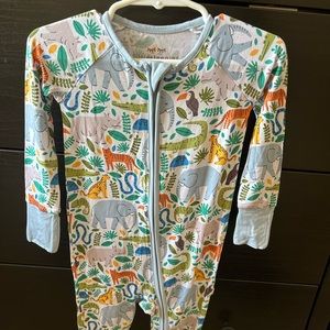 Little Sleepies Animal/ Jungle print sleeper